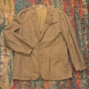 Calvin Klein Beige Linen Blazer